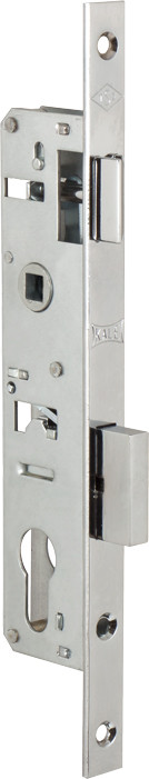 Корпус узкопрофильного замка с защёлкой 153/P (25 mm) w/b (хром) STB 153P2500018