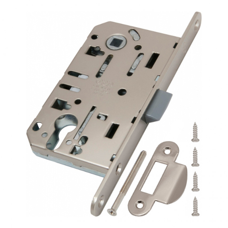 Корпус замка под цил. MEDIANA EVOLUTION B01103.50.34.567 с отв. планкой B01000.13 (мат хром)