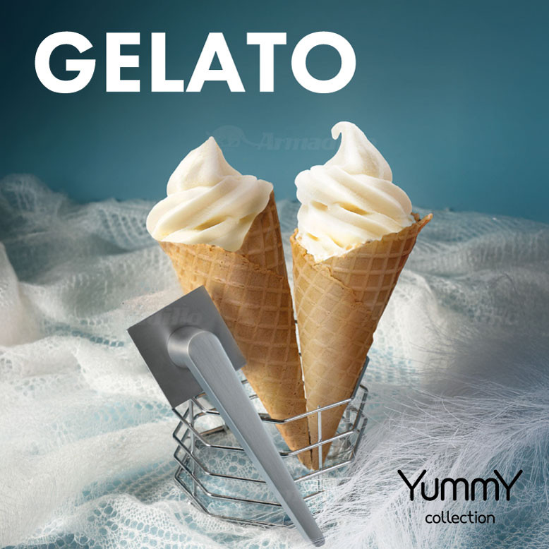 Ручка раздельная K.YM.GELATO MWSC-33 итальянский тисненый