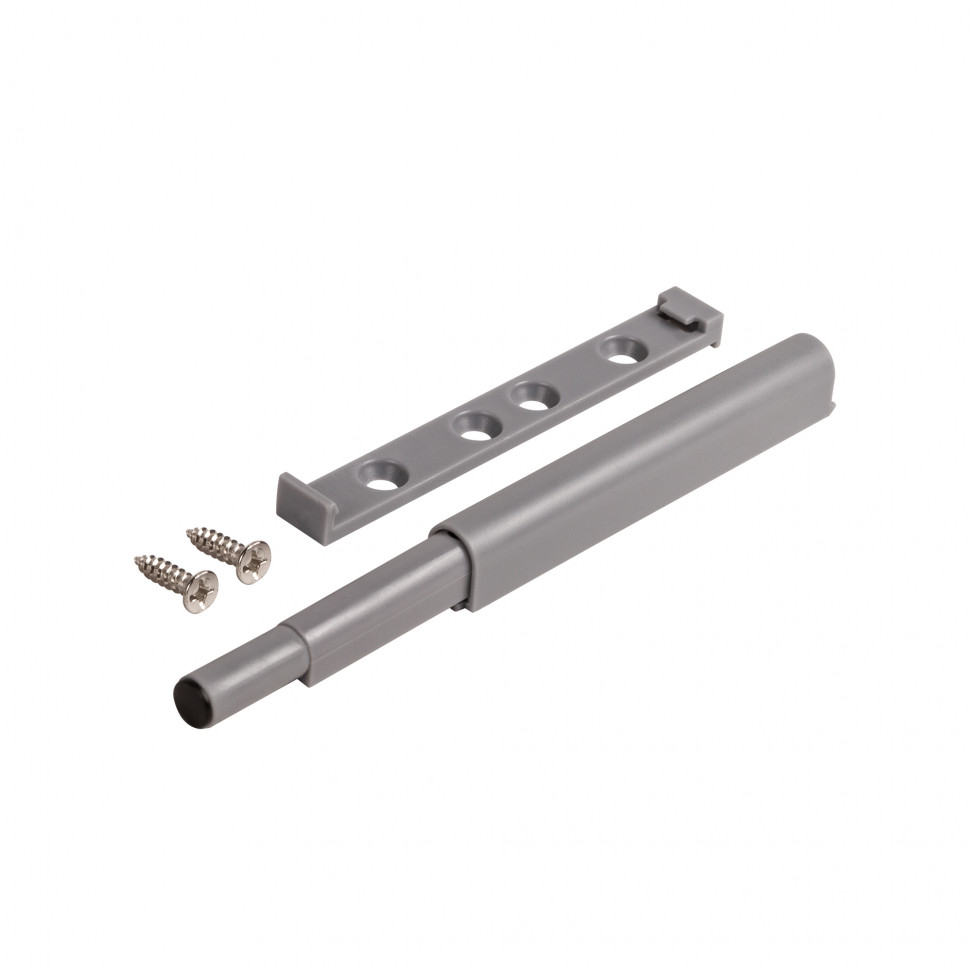 Толкатель мебельный пластиковый DMP-85/14P Grey серый