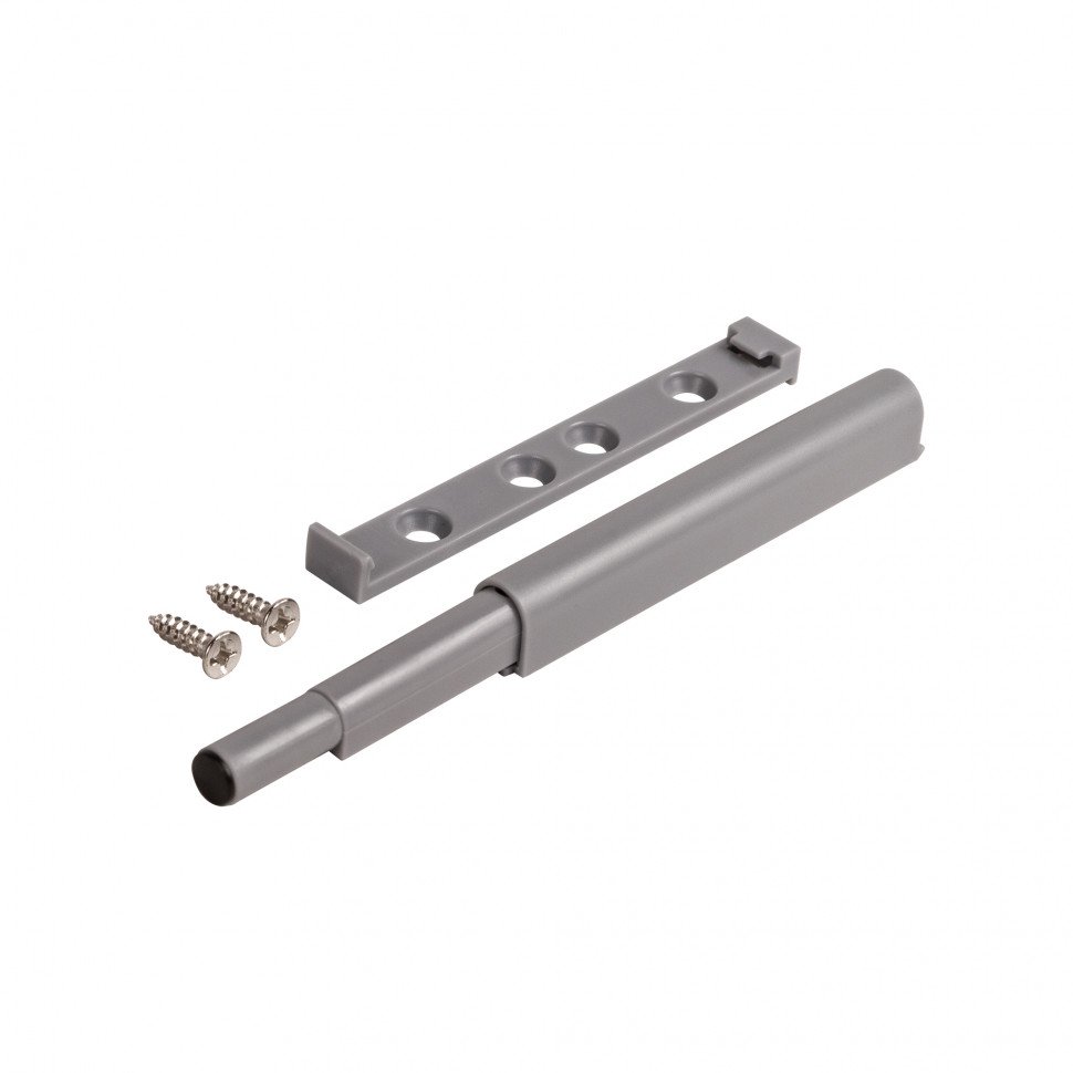 Толкатель мебельный пластиковый DMP-85/14P Grey серый