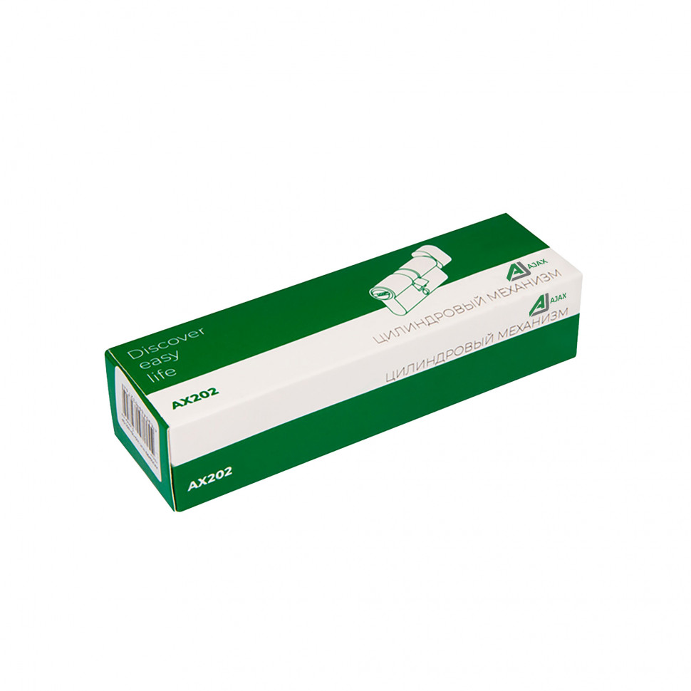 Цилиндровый механизм (AX202/80) AX2002Knob80 (35+10+35) CP хром с вертушкой