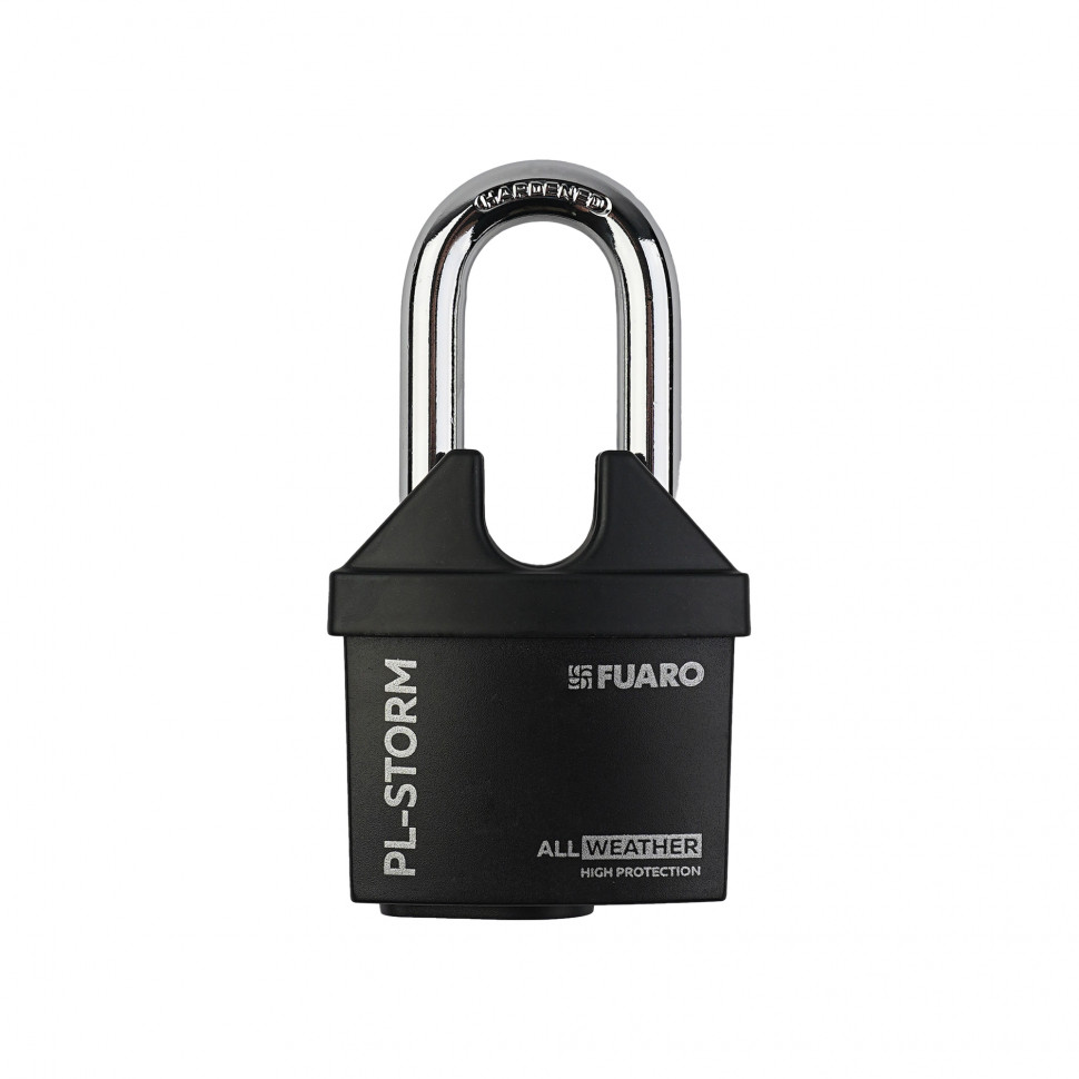 Замок навесной PL-STORM-3660 LS 4 key (дисковый ключ) с удлиненной дужкой