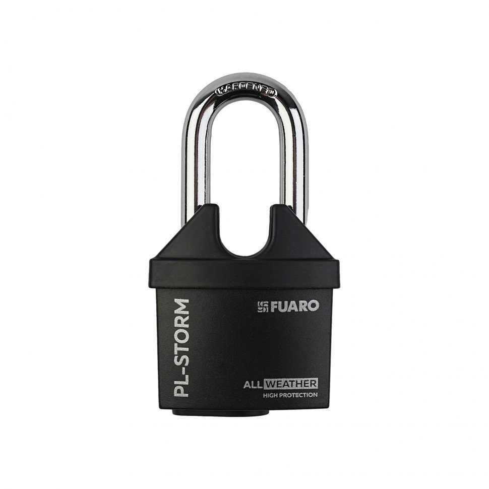 Замок навесной PL-STORM-3660 LS 4 key (дисковый ключ) с удлиненной дужкой