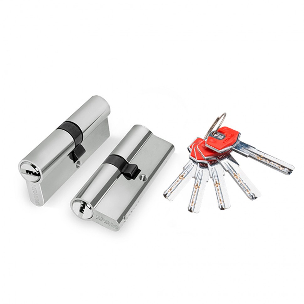 Цилиндровый механизм (D-PRO500/80) D-PRO5000Key80(35+10+35) CP хром 5Key