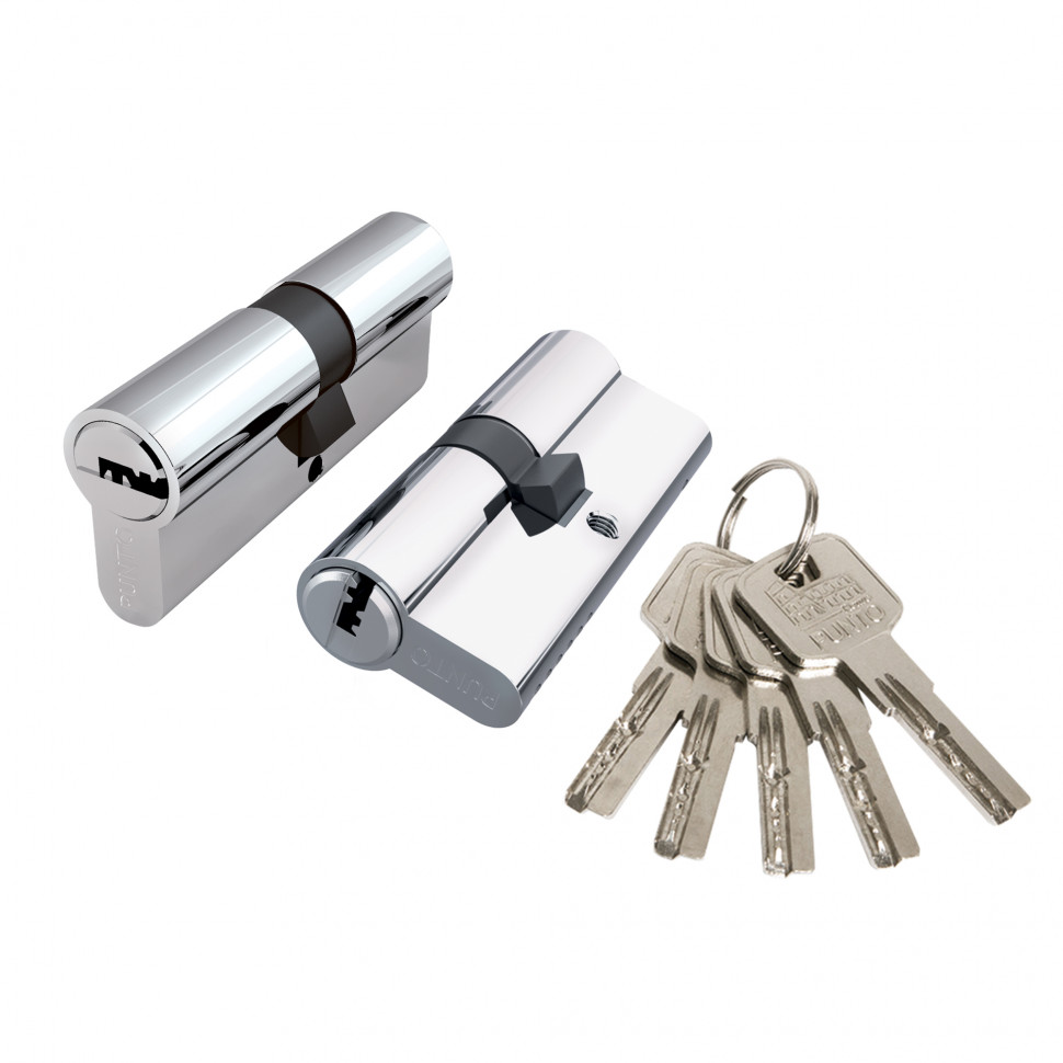 Цилиндровый механизм Z3000Key90(40+10+40) СP хром