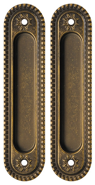 Ручка для раздвижных дверей SH.CL152.010 (SH010/CL) OB-13 античная бронза