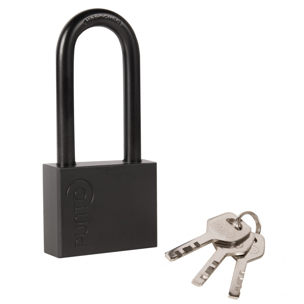 Замок навесной PK-1550L 3 key диск.ключ длиная дужка