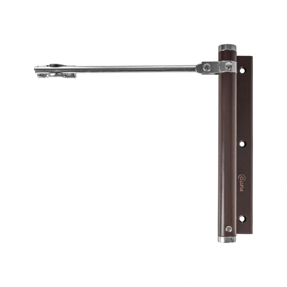 Доводчик дверной пружинный SDC1040 BR 40 кг (коричневый)