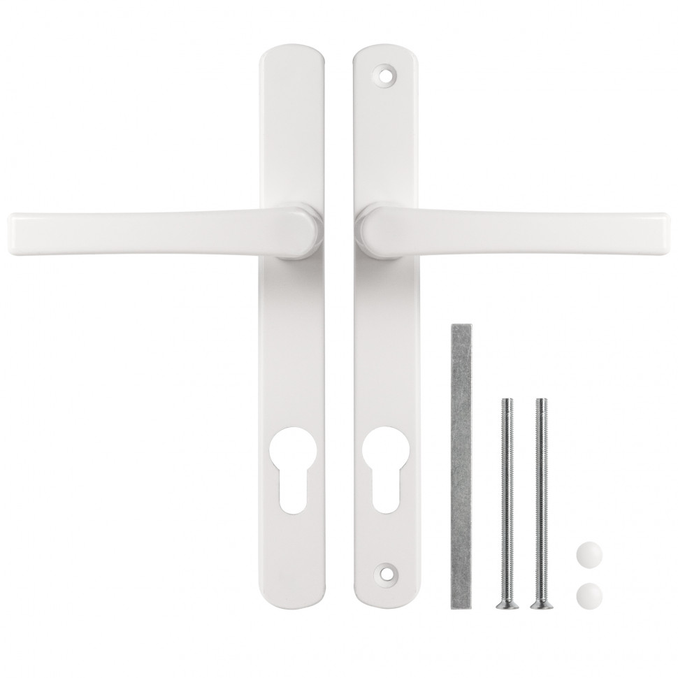 Ручка на планке HANDLE.92.25.67-75 RAL 9016 белый