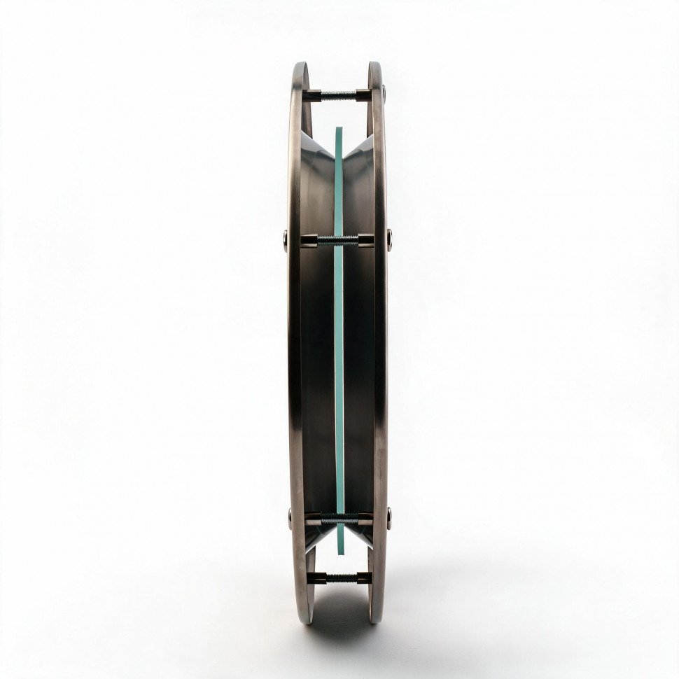 Иллюминатор для дверей PORTHOLE-350 INOX 304, диаметр 350 мм
