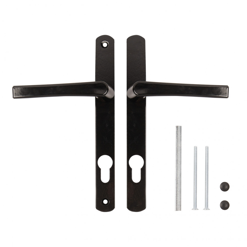 Ручка на планке HANDLE.85.25.67-75 RAL 9005 черный