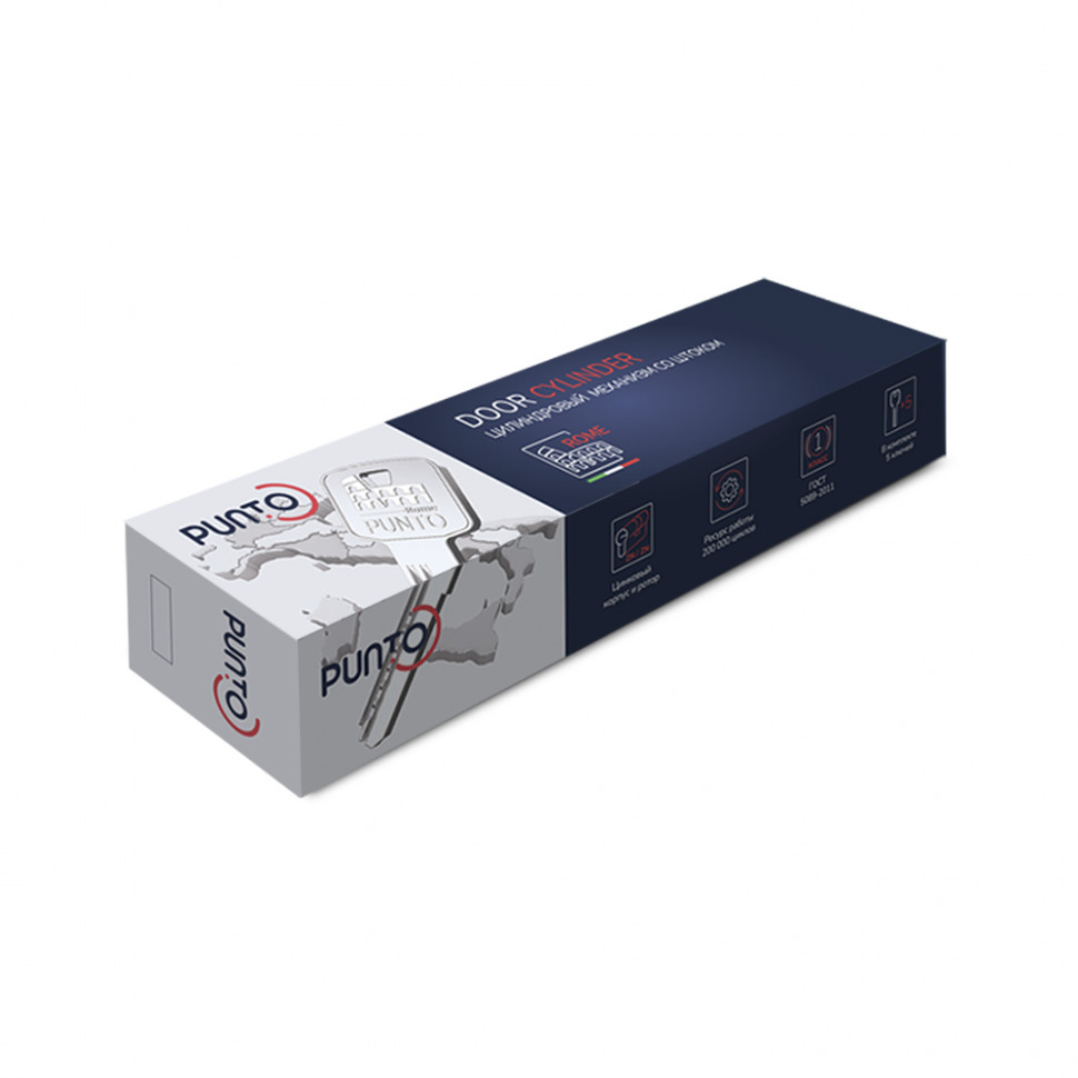 Цилиндровый механизм Z3002Knob120(55+10+55) с вертушкой BL черный