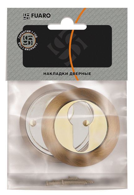 Накладка под цилиндр ET.R.RM54 (ET RM) ABG-6 зелёная бронза