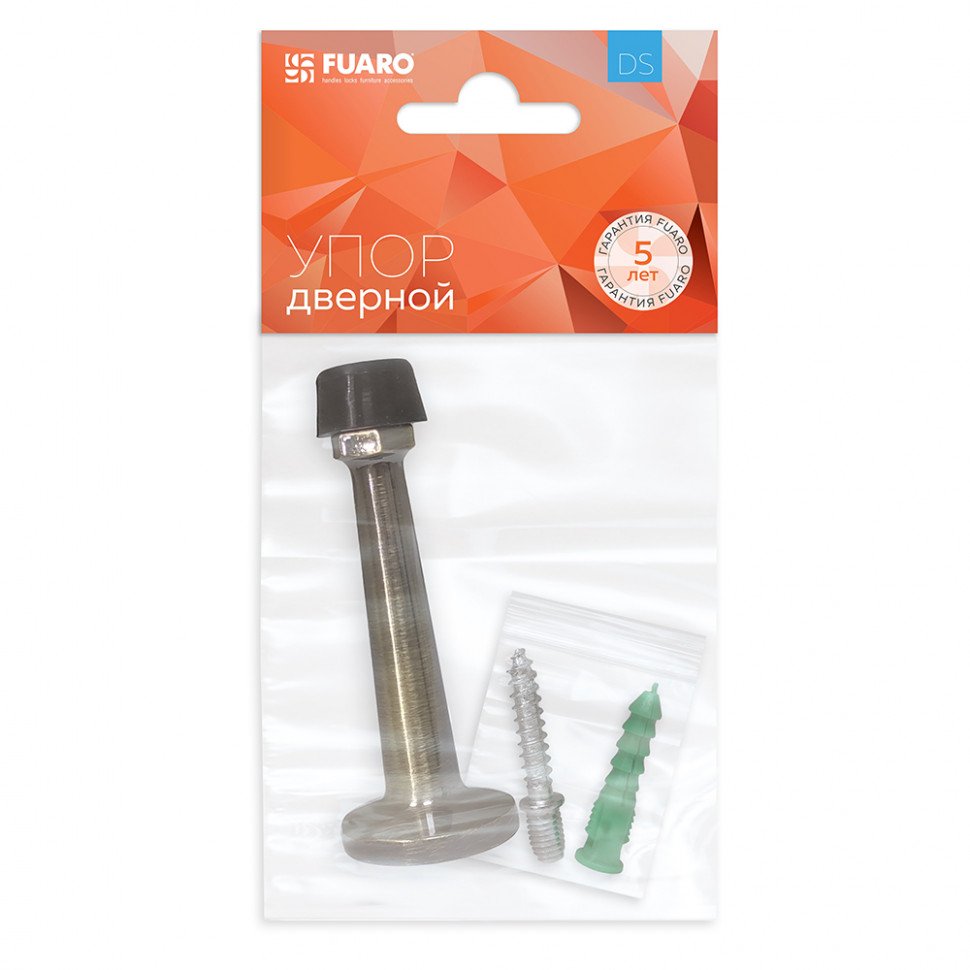 Упор дверной настенный STOPPER/15 (DS-15) AB бронза