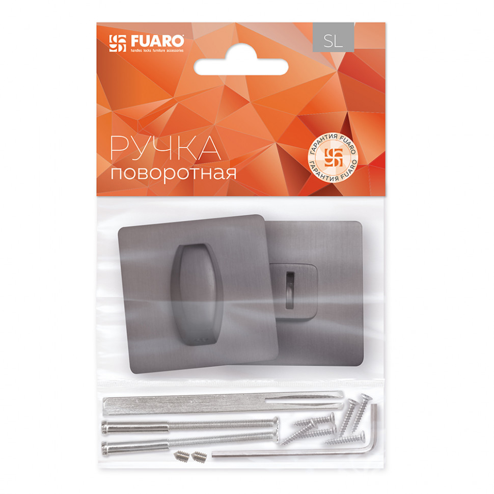 Ручка поворотная BK6.K.SL52 (BK6 SL) GR-23 графит