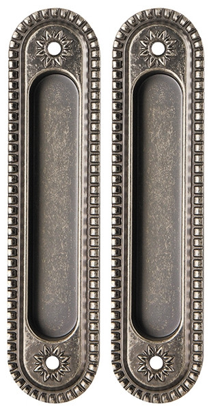 Ручка для раздвижных дверей SH.CL152.010 (SH010/CL) AS-9 античное серебро