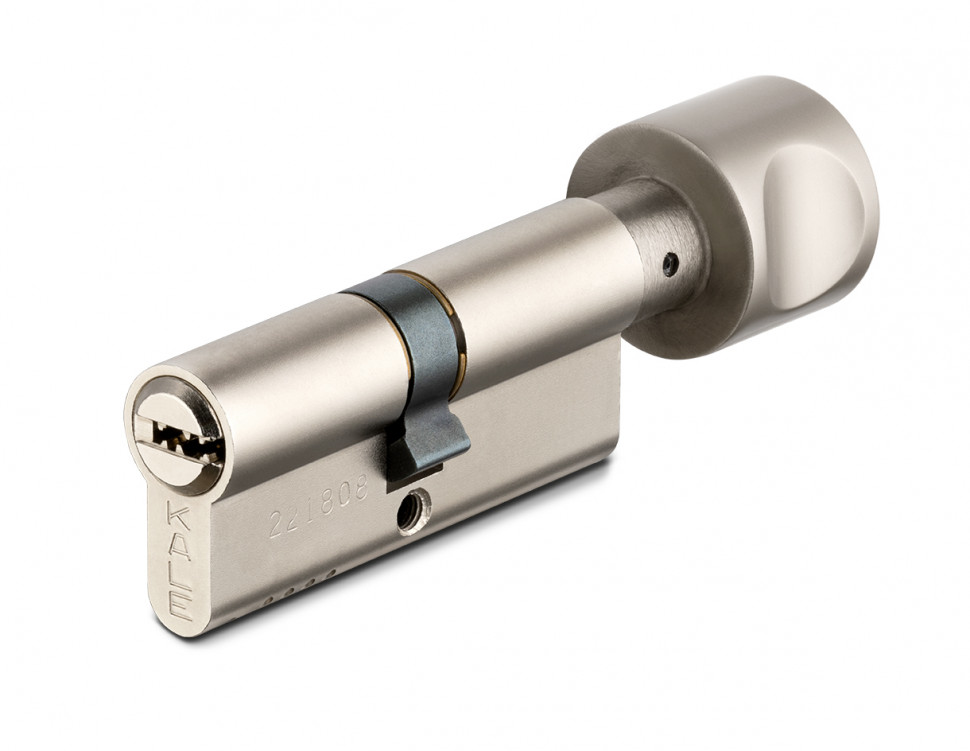 Цилиндровый механизм с вертушкой 164 OBS SCE/70 (30+10+30) mm никель 5 кл. new