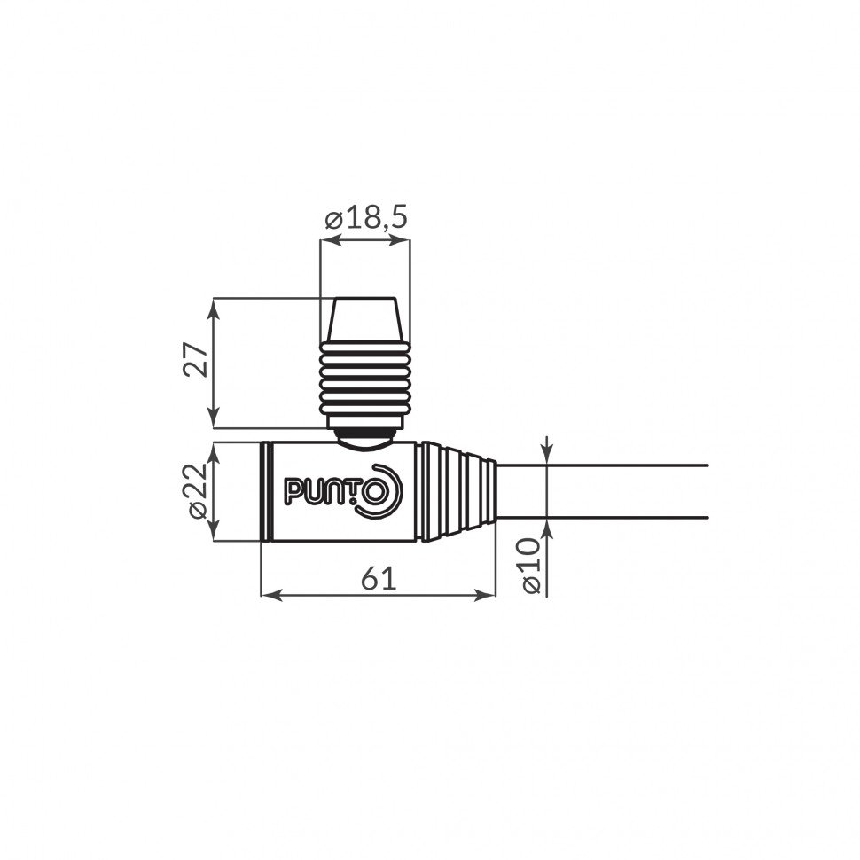 Замок тросовый PK-BIKE-1012-KEY (10х1200) 2key/подвес