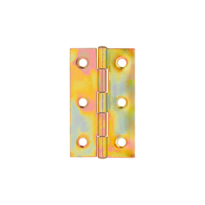 Петля карточная универсальная LM/IN30x50x1U YZN желтый цинк (2 шт)