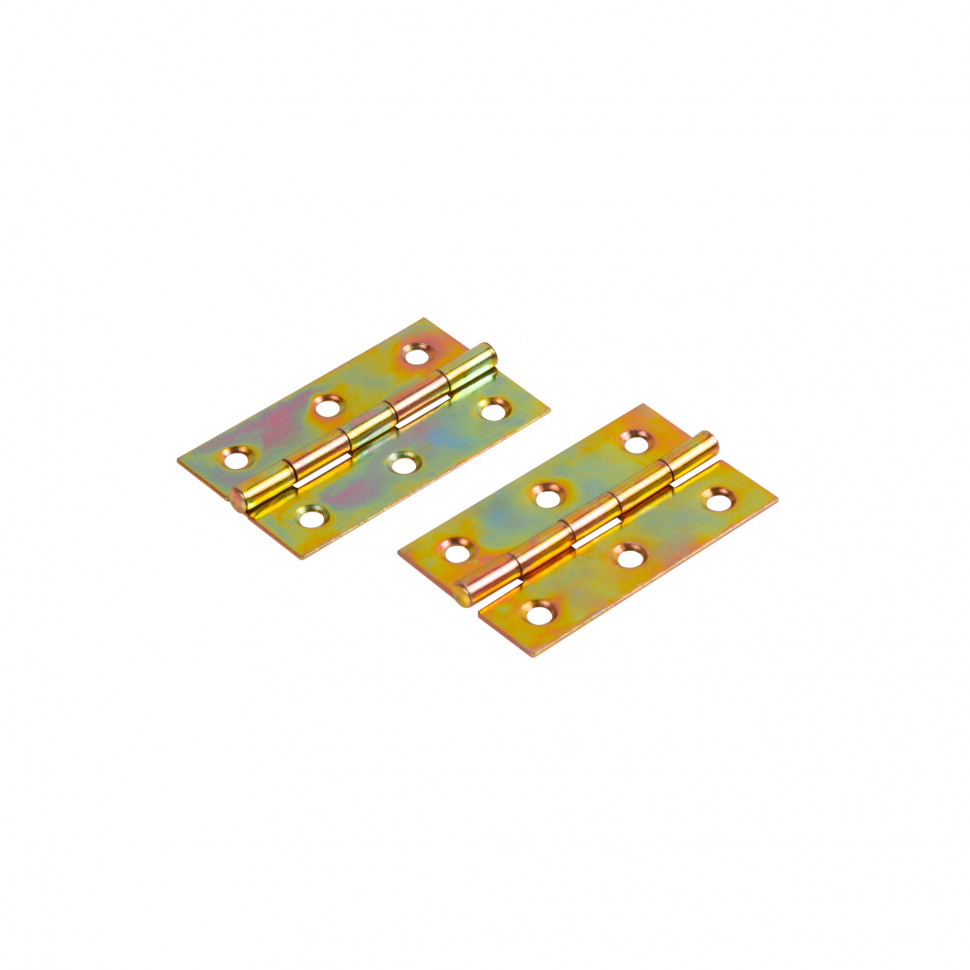 Петля карточная универсальная LM/IN30x50x1U YZN желтый цинк (2 шт)