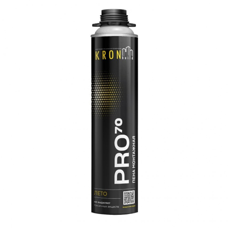 Пена монтажная профессиональная KRONbuild PRO 70, летняя