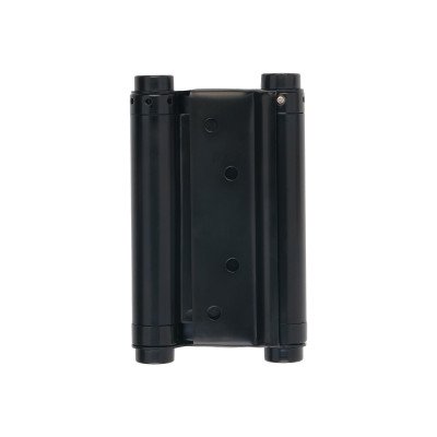 Пружинная двусторонняя (барная) петля DSH5 (125х86х1,5) INOX 201 BL черный (блистер)