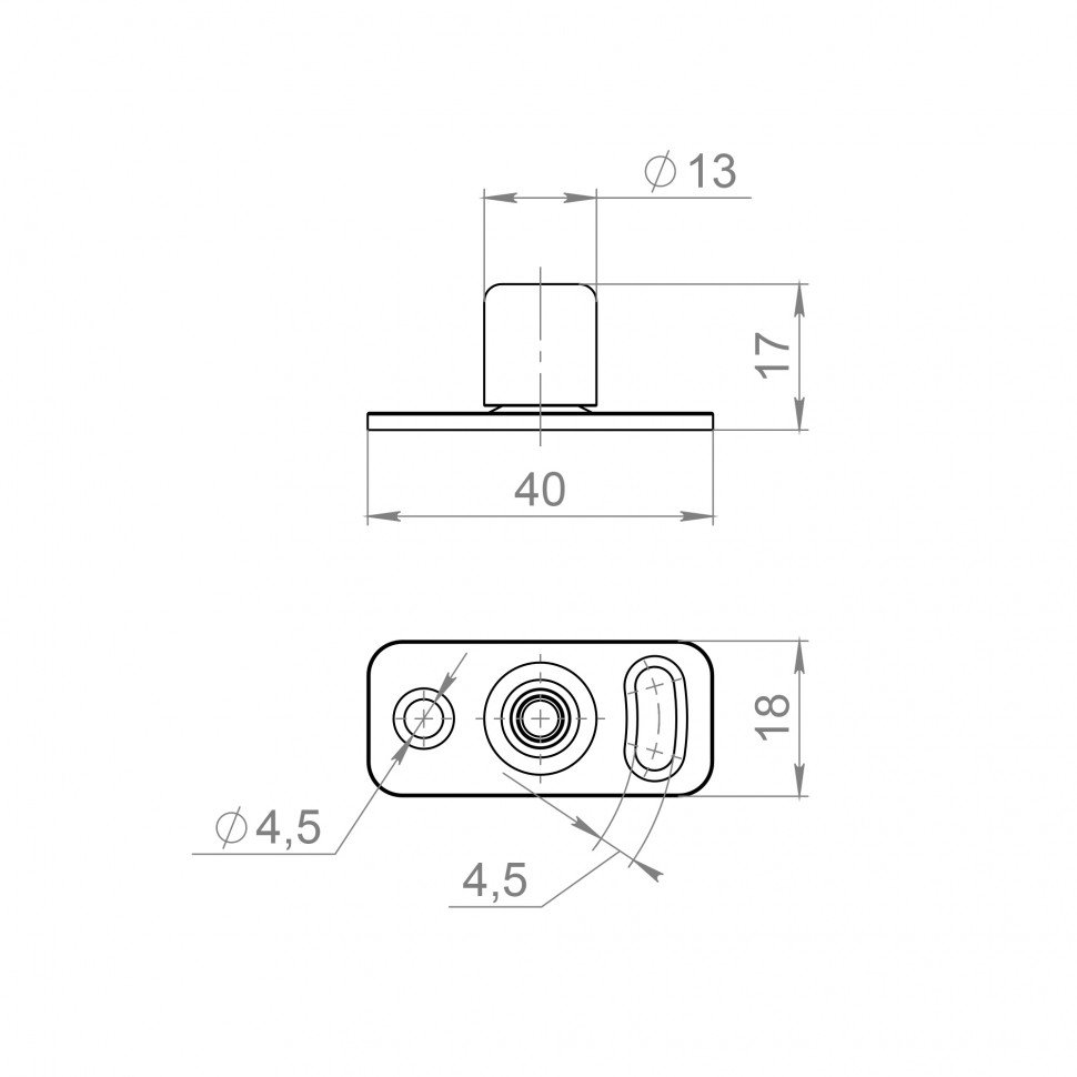 Нижний направляющий ролик SLD.Comfort/Comfort-PRO.bottom roller 