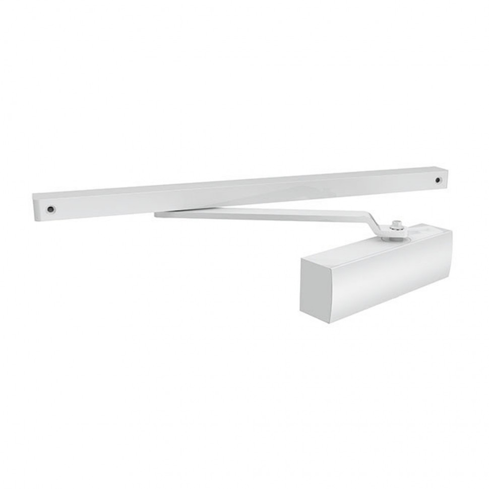 Доводчик дверной со скользящей тягой DCSLIDER85 (DCS-85) WH (белый)