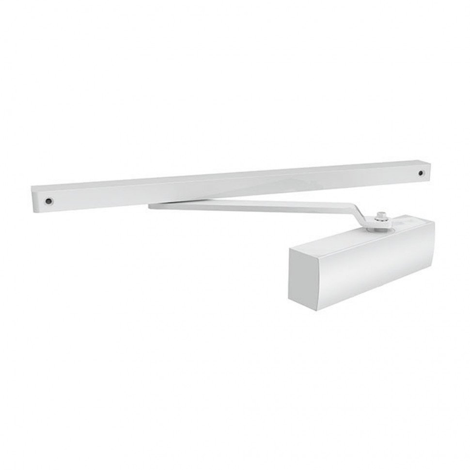Доводчик дверной со скользящей тягой DCSLIDER85 (DCS-85) WH (белый)